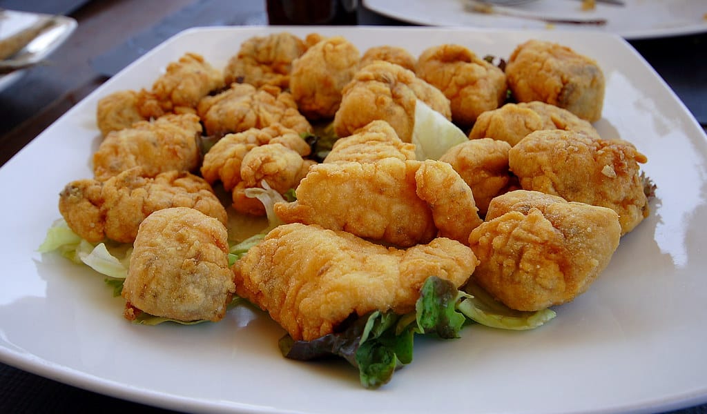 marinated dogfish, typical dish of cadiz and zahora