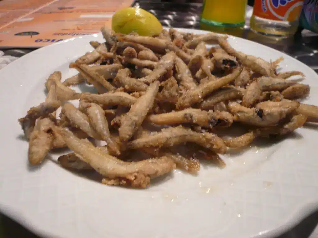 Pescado frito en Cádiz